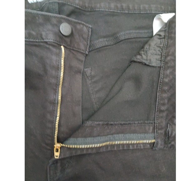 New with Tags Old Navy Rockstar Super Skinny Jeans Black Distressed Size 24 - Picture 5 of 17